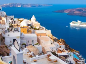 Santorini Mykonos Tourism Drop